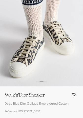 Кросы от Диор WalknDior Sneaker