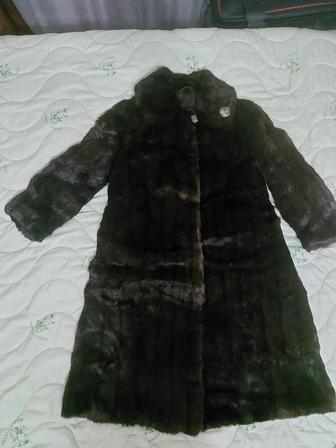 Беличья меховая шуба, винтаж (СССР)