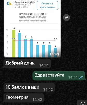 Репетитор по математике