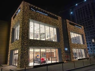 Новогоднее оформление фасадов