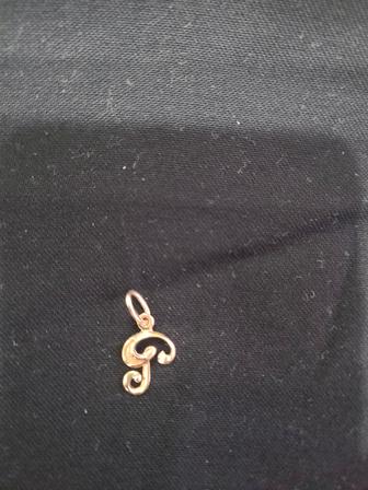 Подвеска золото