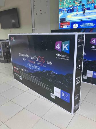 Телевизор 65дюйм 165см LG 4k новый, в подарок кронштейн