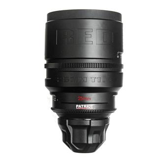 RED PRO PRIME lens T1.8 25, 35, 50, 85, 100 mm 300 Т2.9