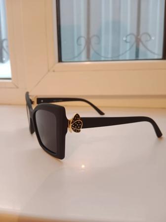 Очки Бабочка матовый черный