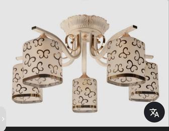 Люстры потолочные 5 рожковые