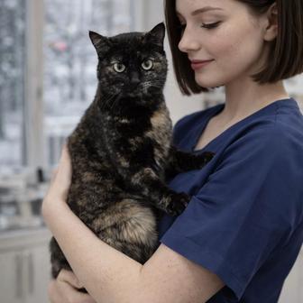 Стерилизованная кошечка