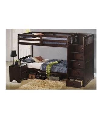 Двухъярусная кровать BRW L.B. Merlot LB-408SB Венге, коричневый