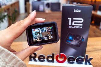 Новый GoPro hero 12. black. Распечатанный. Магазин Red Geek