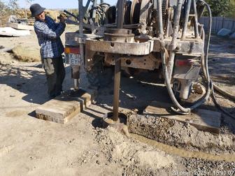 Строительные и буровые работы водяных скважин любой глубины и диаметра.