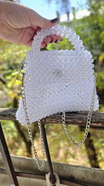 Сумка из бусин ручной работы