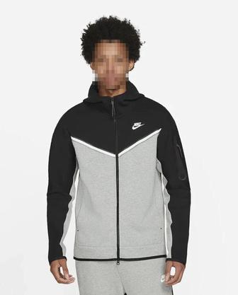 nike tech fleece black grey