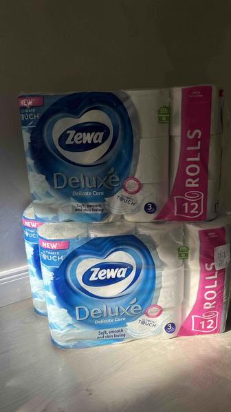 Zewa туалетная бумага