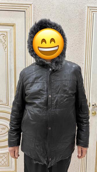 Продам натуральную кожаную куртку размер 54-56, совсем новая, возможен торг