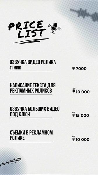 Профессиональная озвучка