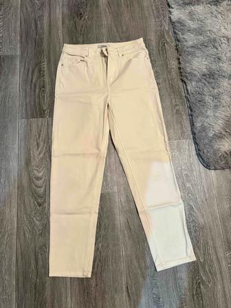 Бежевые/кремовые джинсы