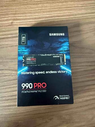SSD накопитель 1 TB Samsung 990 PRO, M.2, PCIe 4.0