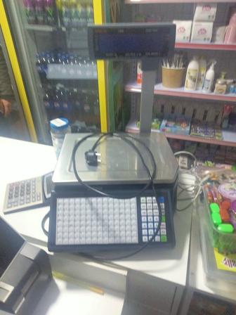 Продам весы с печатью штрихкода