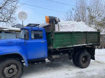 Вывоз снега с погрузкой Зил сельхозник 6 кубов самосвал уборка