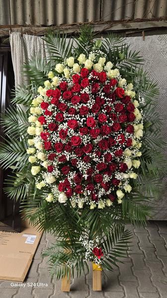 Ритуальные услуги Груз 200 Бальзамирование Памятники Венки из живых цветов.