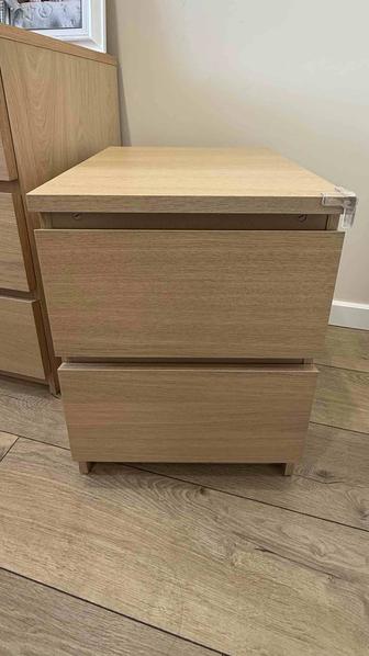 Тумба IKEA Malm, 2 ящика
