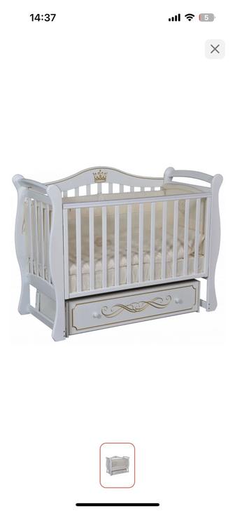 Детский манеж/кровать и комод б/у