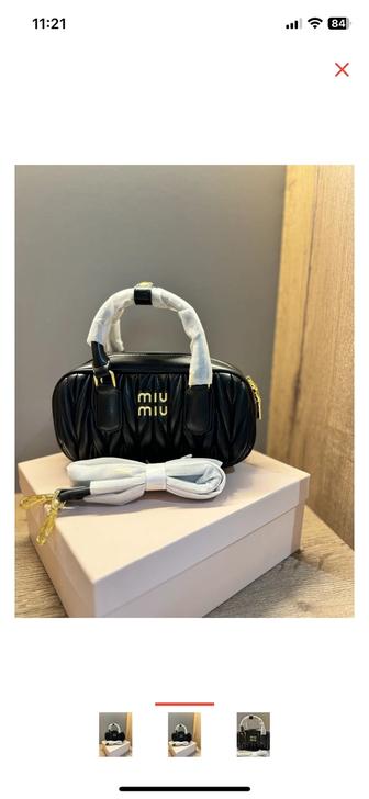 срочно продам сумку miu miu черную