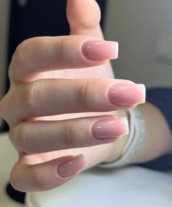 Маникюр с покрытием акция