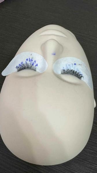 манекен для наращивания ресниц