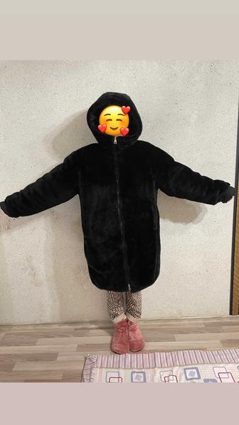 Продам куртку двух стороны зимний женский