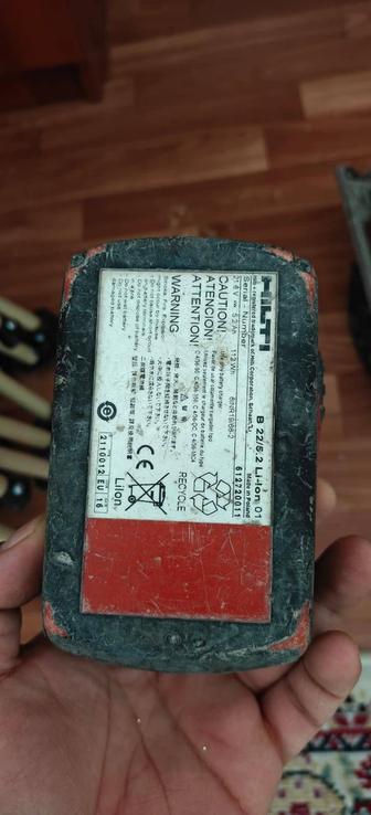Аккумуляторная батарея hilti B22 /5.2 Li-lon б/у