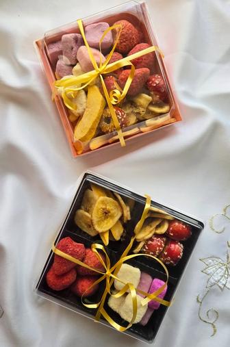 Сублимированные фрукты, ягоды, мороженое йогуртовое