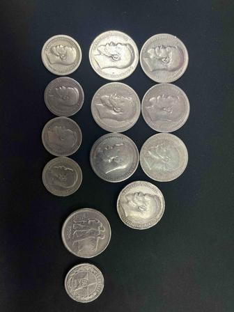 Серебряное монета Николая 2