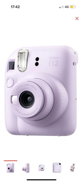 Фотокамера моментальной печати Fujifilm Instax mini 12 фиолетовый
