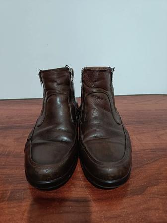 Кожанные ботинки