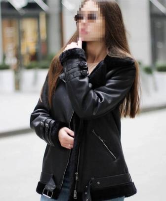 Продается кожаная дубленка