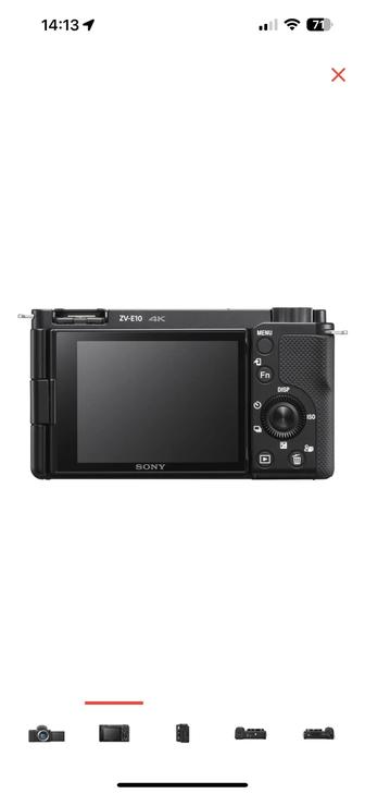 Продается фотокамера/ видеокамера Sony ZV-E10