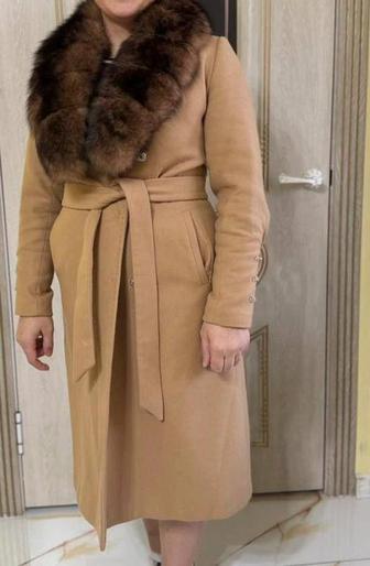 Пальто натуральное кашемир