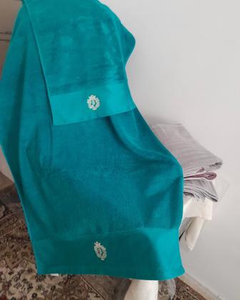 Полотенце банное 2шт. Хлопок 100%.Ткань махровая