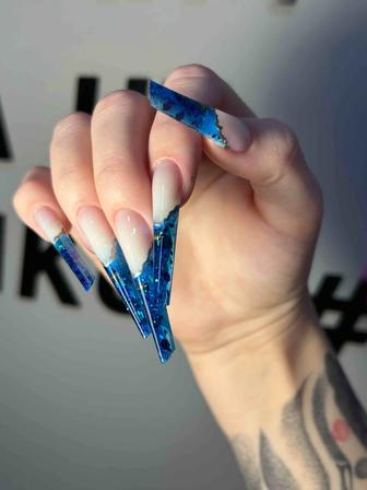 Наращивание ногтей 15000