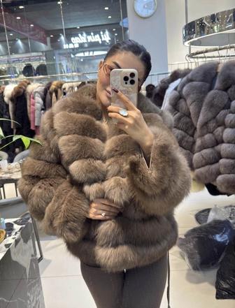 Шуба новая песец