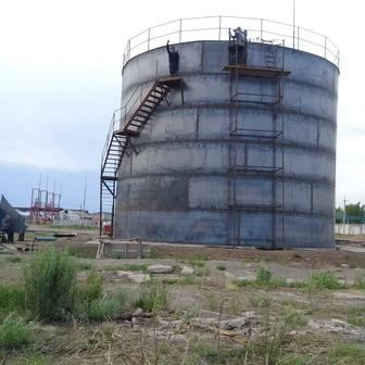Делаем сварочные работы.строим нефтебаз с нуля. И ремонт Нефтебаза.