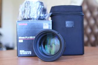 Объектив Sigma 85mm F/1,4EX DG for Nikon
