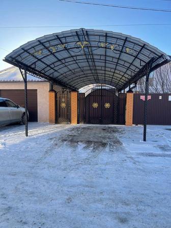 Автонавес ворота беседки на заказ