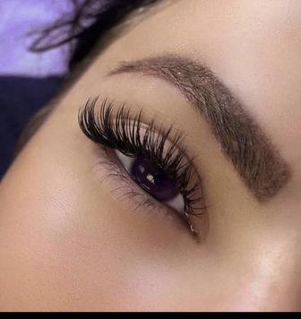 Наращивание ресниц 5500-6000тг