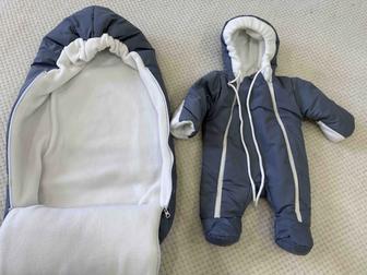 Детский комбинезон с коконом