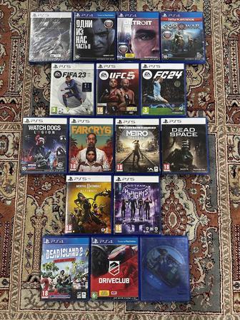 Игры пс4 пс5, продажа, обмен