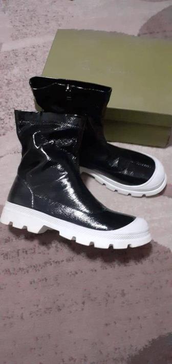 Женские ботинки лаковые Rick Owens