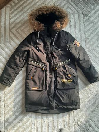 Зимняя детская куртка размер 146!