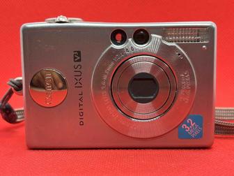 Фотоаппарат продвинутая цифровая мыльница Canon Digital IXUS V3 Олд Скул.