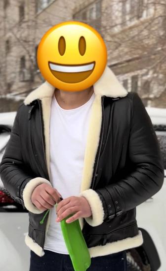 Мужская дубленка